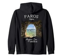 Isla Griega Paros Grecia Grecia Souvenir de vacaciones Mujeres Hombres Sudadera con Capucha