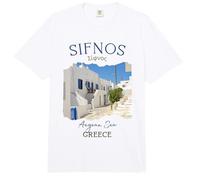 Isla Griega Sifnos Grecia Vacaciones Casa ci ica Recuerdo Comfort Colors Adult Heavyweight T-Shirt