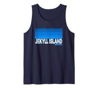 Isla Jekyll GA - Isla Jekyll Georgia Acuático Camiseta sin Mangas