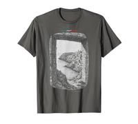 Isla Lampedusa Agrigento Sicilia Italia diseño vintage Camiseta