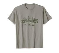 Isla Mackinac, Michigan, EE. UU., Novedad Minimalista clásica Camiseta