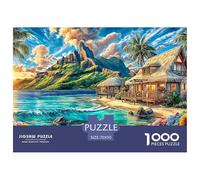 Isla Mauricio Rompecabezas 1000 Piezas para Adultos Y Niños, Puzzle Entretenimiento Creativo En Familia 70x50cm/1000pcs