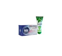 Isla med Voice - Pastillas para el cuello, 80 unidades, incluye crema de manos de vitenda, para ronquera y irritación de las cuerdas vocales, con complejo hidrogel y musgo islandés