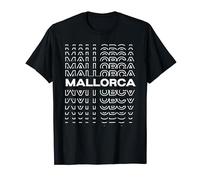 Isla Minimalista - España Modern Mallorca Camiseta