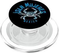 Isla Mujeres México Diseño de cangrejo PopSockets PopGrip para MagSafe
