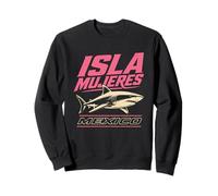 Isla Mujeres México Shark Beach Vintage Travel Sudadera