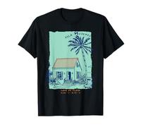 Isla Mujeres México Souvenir Cancún Vintage Beach Art Camiseta