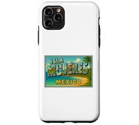 Isla Mujeres México Vintage Travel Souvenir Post Art Graphic Carcasa para iPhone 11 Pro MAX