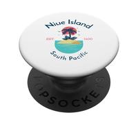 Isla Niue en el Pacífico Sur PopSockets PopGrip Adhesivo