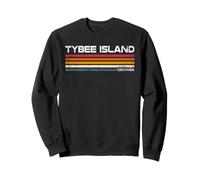 Isla Tybee Georgia Retro Island Vacaciones Sudadera