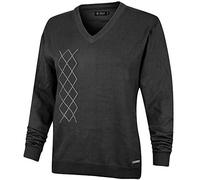 Isla verde Ladies V cuello, Jersey para Mujer, Negro, 44 (Talla del fabricante: 16)