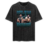Islam Makhachev Bootleg Unisex Cotton tee Shirt Men's Black T-Shirt XL