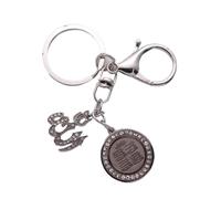 Islam Muslim Allah Four Qul Suras Evil Eye Stainless Steel Car Key Chains Islamic Keyrings