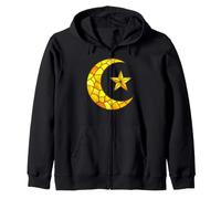 Islam Símbolo Vitral Islámico Religioso Musulmán Sudadera con Capucha