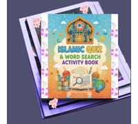 Islamic Quiz & Word Search Activity Book: Learning for Kids & Adults