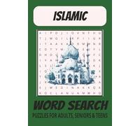 Islamic Word Search Puzzle Book: Word Searches With Easy To Read Print about Quran, Islam, Sunnah & More | 6x9 inches, 110 pages | 50+ puzzles | Gifts + Presents