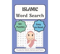 Islamic Word Search: Word Searches with Easy-to-Read Print About Islamic, muslim, faith Themes and More | 6x9 Inches, 110 Pages | Over 50 Relaxing ... Gift for Vacations, Holidays & Quiet Moments