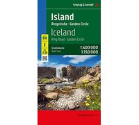 Island 1:400.000-1:150.000: Wegenkaart Schaal 1 : 400.000 (F&B Wegenkaarten)