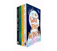 Island at the end of everything, the girl of ink and stars and a girl called owl 3 books collection set