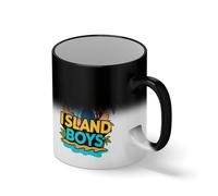 Island Boys Funny Political Satire Mug - Sarcastic News & Politics Coffee Cup - Novelty Gag Gift for Men and Women Taza de café negro mágico Mug
