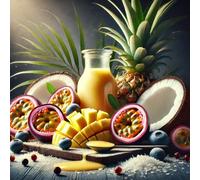 Island Élan - Concentrado aromático de maracuyá, piña y coco - Vegano - Sasami - 100ml