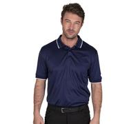 Island GREEN Back Yoke Detail Stretch Quick Dry Performance Golf Polo Shirt, Azul Marino, 3XL Hombre