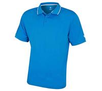 Island Green Hombre Golf IGTS1899 Mens CoolPass Breathable Wicking Performance Golf Polo Shirt Sports Top Polo de Golf, Sky Azure, Pequeña