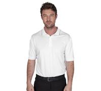 Island GREEN Igts1899 Coolpass-Polo de Golf para Hombre, Transpirable, Absorbente, Rendimiento, Blanco, XL