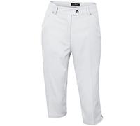 Island GREEN Pantalones Capri de Golf con 2 Bolsillos de Metal para Mujer