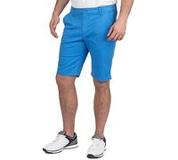 Island GREEN Pantalones Cortos de algodón elástico con Cintura para Hombre