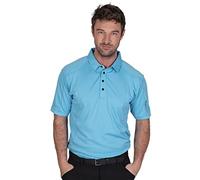 Island GREEN Polo de Golf Coolpass para Hombre 2025 IGTS1648 Performance