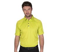 Island Green Hombre Igts1648 CoolPass Golf Polo Shirt - Lime - L