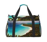 Island of Cuba - Bolsos de noche para mujeres y hombres, bolsa de hombro para viajes, artículos esenciales de viaje, Negro -, Talla única