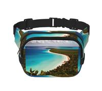 Island of Cuba - Riñonera unisex de moda, elegantes para entrenamientos, correr, viajar y senderismo, Black, Talla única