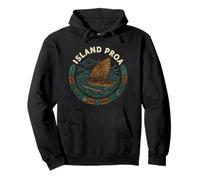 Island Proa, Islas del Pacífico Sudadera con Capucha