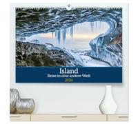 Island - Reise in eine andere Welt (hochwertiger Premium Wandkalender 2026 DIN A2 quer), Kunstdruck in Hochglanz: Bilder von atemberaubenden ... Nordlichtern und einzigartigen Naturwundern