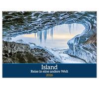 Island - Reise in eine andere Welt (Wandkalender 2026 DIN A2 quer), CALVENDO Monatskalender: Bilder von atemberaubenden Landschaften, magischen Nordlichtern und einzigartigen Naturwundern
