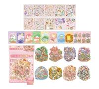 Island Scenes - Adhesivo decorativo para álbumes de recortes, para diario, libro de recuerdos, cubierta de teléfono, decoración de laptop, colección de calcomanías en miniatura