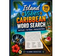 Island Vibes Caribbean Word Search: Bold Puzzles • Fun Themes • Relaxing Brain Games