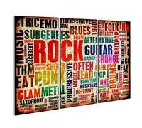 islandburner Cuadro Cuadros Carteles de música Rock como Fondo Grunge Genial y Muy Bonito! MLP