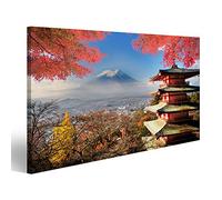 islandburner Cuadro Cuadros El Monte Fuji con los Colores del otoño en Japón. Genial y Muy Bonito! NPG