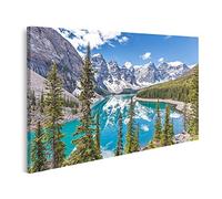 islandburner Cuadro en Lienzo Lago Moraine Parque Nacional Banff Rocosas Canadienses Canadá