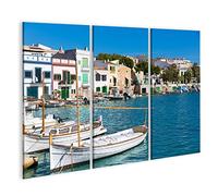 islandburner Cuadro en Lienzo Mallorca Porto Colom Felanitx Puerto Mallorca Islas Baleares España