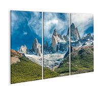 islandburner Cuadro en Lienzo Monte Fitz Roy El Chalten Patagonia Argentina Gráfica Decoracion de Pared Impresión Artística