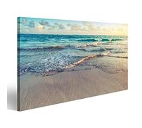 islandburner Cuadro Moderno en Lienzo Colorido Amanecer Paisaje Costa Atlántica República Dominicana Punta C Cuadros Decoracion Cocina Salon