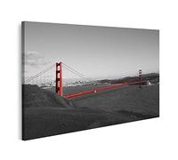 islandburner Cuadro Moderno en Lienzo Golden Gate Bridge San Francisco Usa Cuadros Decoracion Cocina Salon