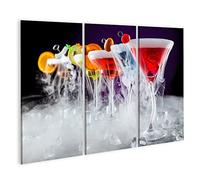 islandburner Cuadro Moderno en Lienzo Martini Bebidas Cócteles Bar Cuadros Decoracion Cocina Salon