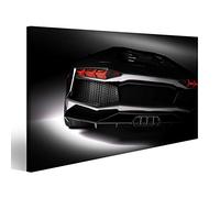 islandburner Cuadro Moderno en Lienzo Negro Sports Car Nursery Cuadros Decoracion Cocina Salon