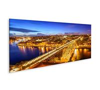 islandburner Cuadro Moderno en Lienzo Oporto Portugal Paisaje Urbano Puente Dom Luis I Cuadros Decoracion Cocina Salon