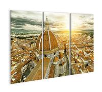 islandburner Cuadro Moderno en Lienzo Panorama Florencia Italia Basilica Di Santa Maria Del Fiore Cuadros Decoracion Cocina Salon